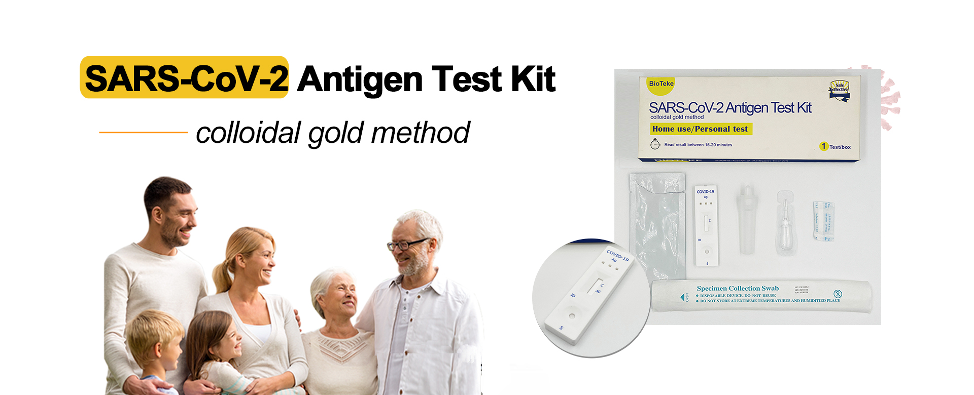 Informe clínico Kit de prueba de antígeno SARS-COV-2 (método de oro coloidal)